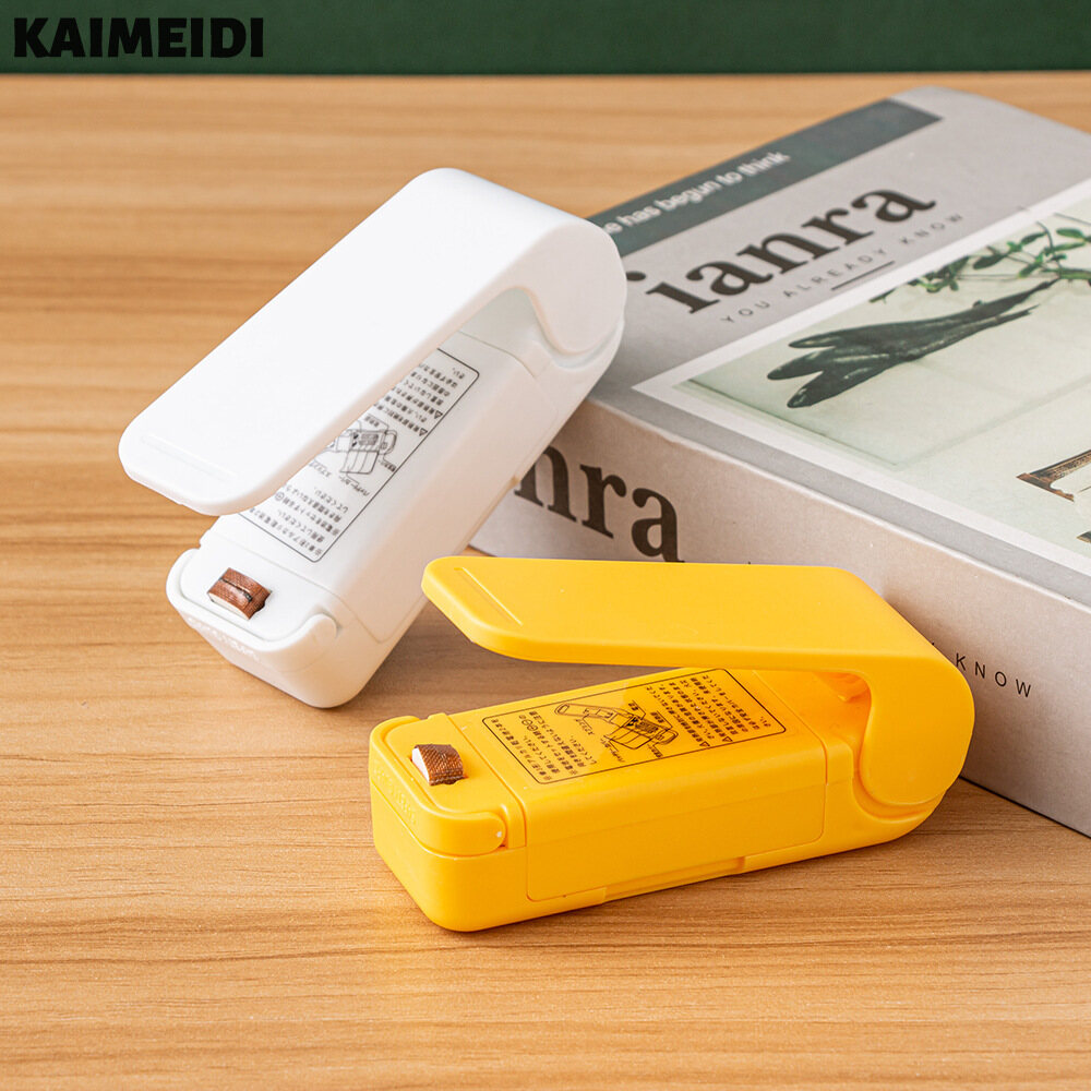 KAIMEIDI Snack Sealer Mini Plastic Sealer Home Plastic Bag