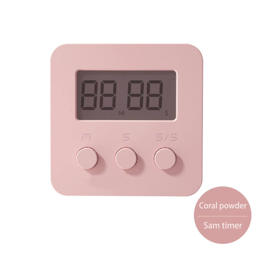 Foriot Multi-Function Electronic Timer Learning Management Timer Suit for Kitchen Study Work Exercise Training