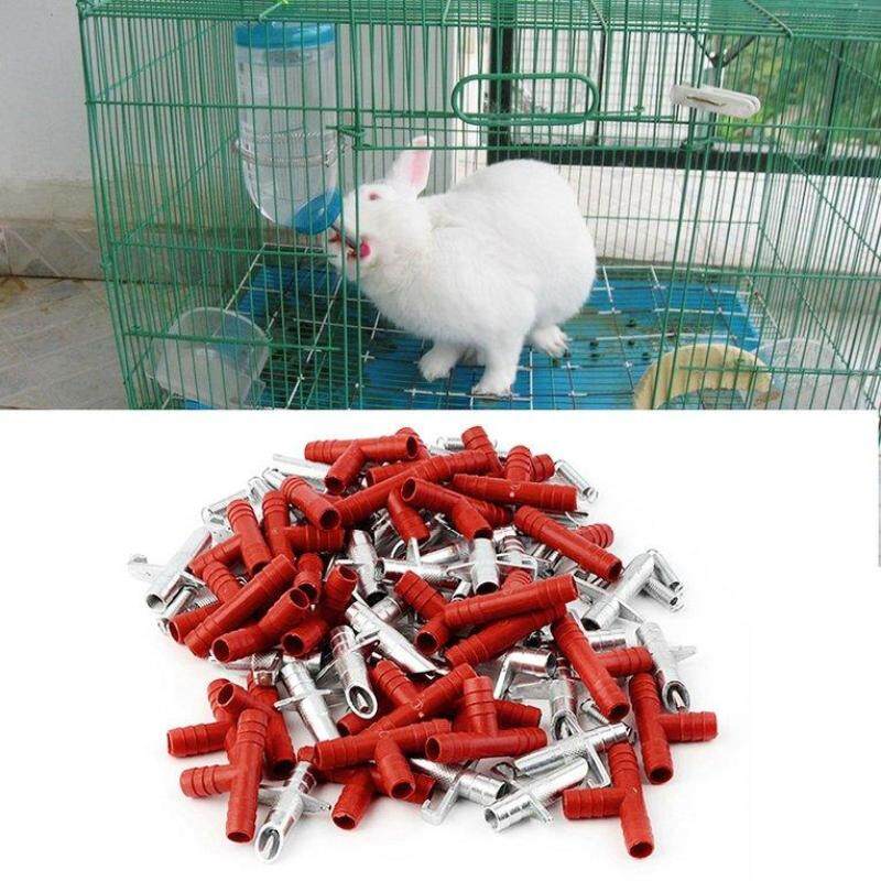30 Cái Tự Động Thỏ Uống Nước Waterer Gia Cầm Feeder Bunny Rodent Chuột Trang Trại Động Vật Pet Nguồn Cung Cấp