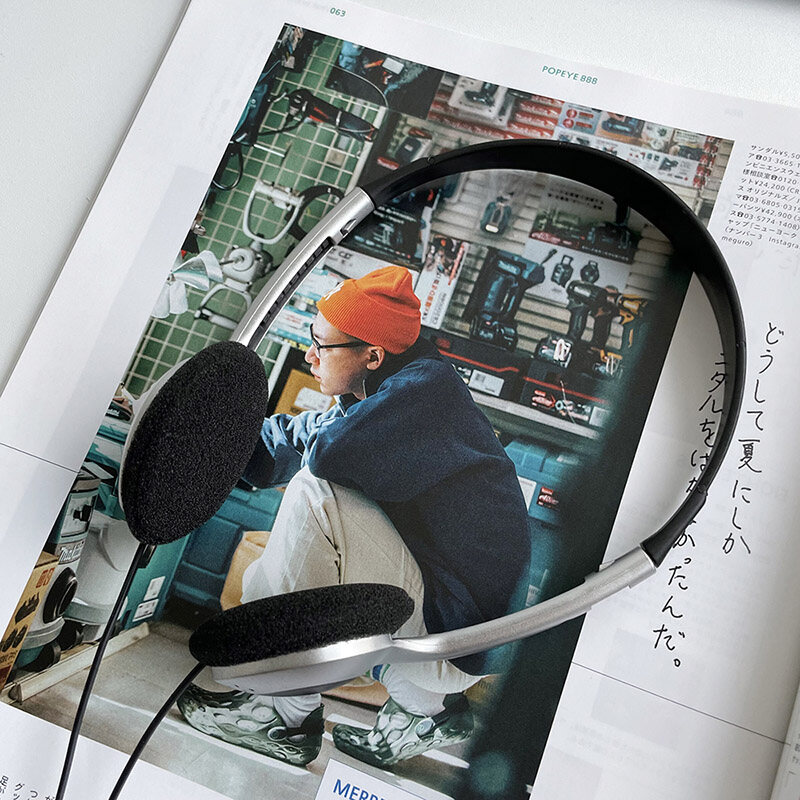 【Ý tưởng hongkong】 Tai nghe có dây Over-the-ear