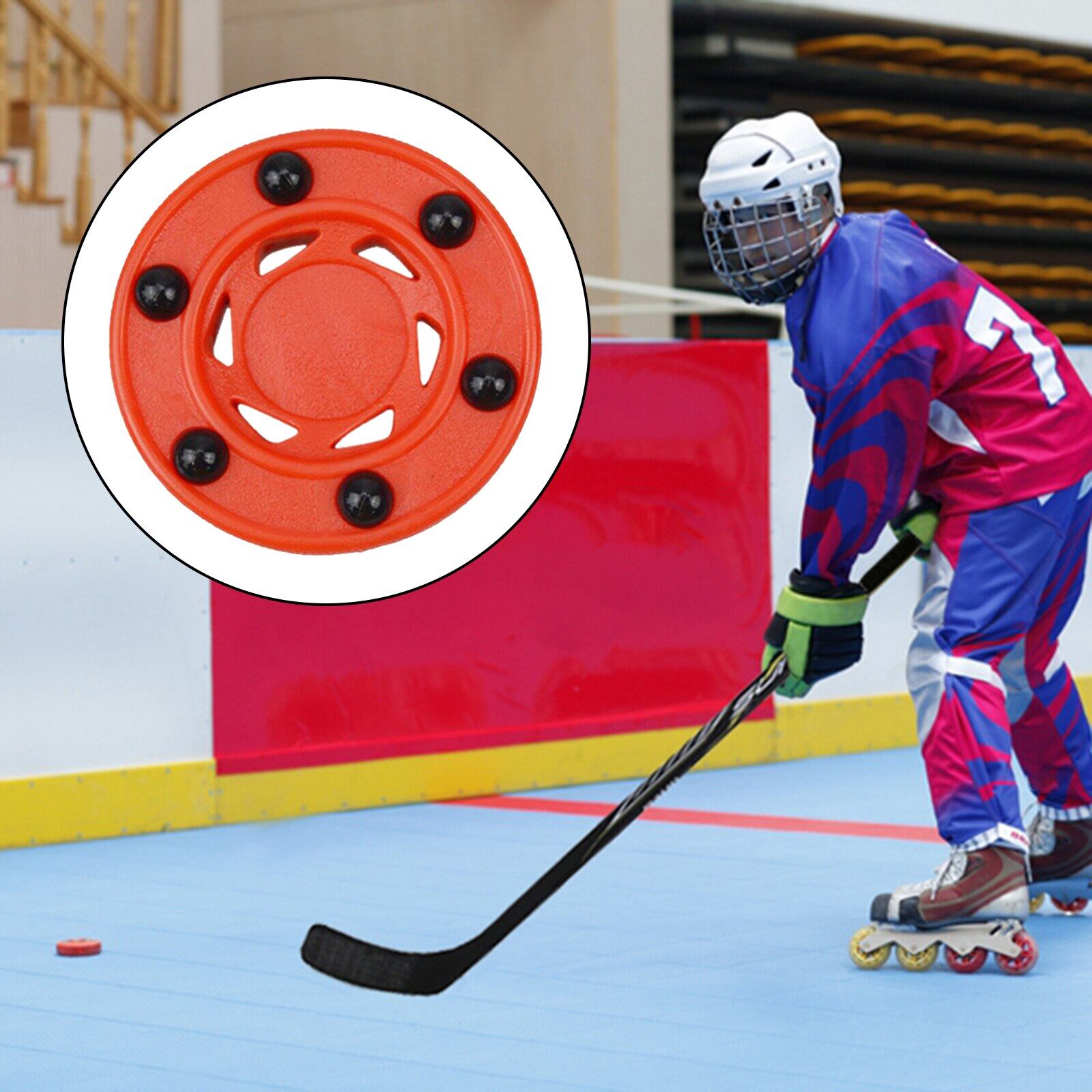 Ice Hockey Pucks ฮอกกี้ Pucks ลูกกลิ้งเย็นลูกฮอกกี้ในร่มกลางแจ้งฤดูหนาวอุปกรณ์กีฬา