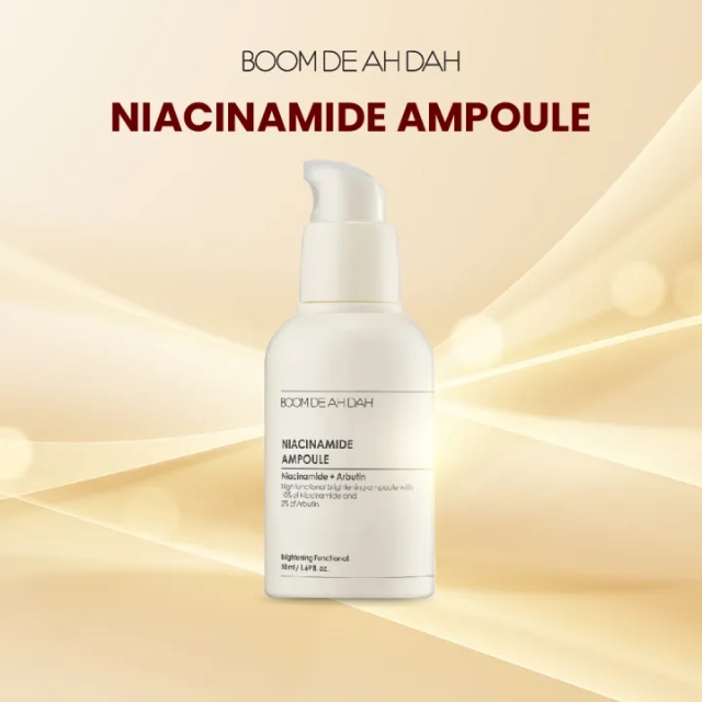 BOOM DE AH DAH NIACINAMIDE AMPOULE 50ML / NIACINAMIDE CREAM 50ML