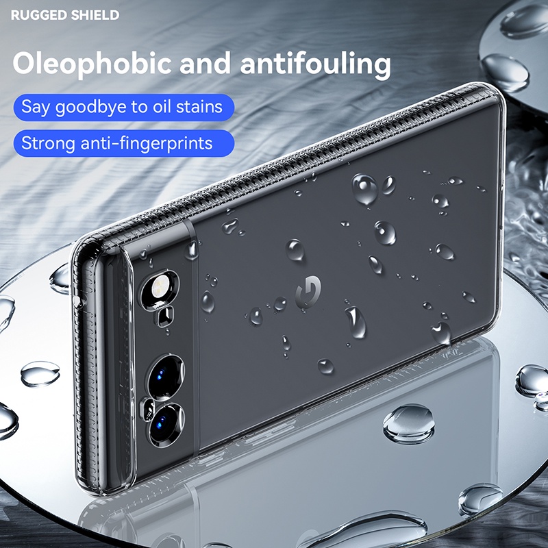 Shockproof Case For Google Pixel 6 Pro 5G 5A Airbags Bumper Concise Transparent Soft Silicone Cover For Pixel6 A Case Clear 2022