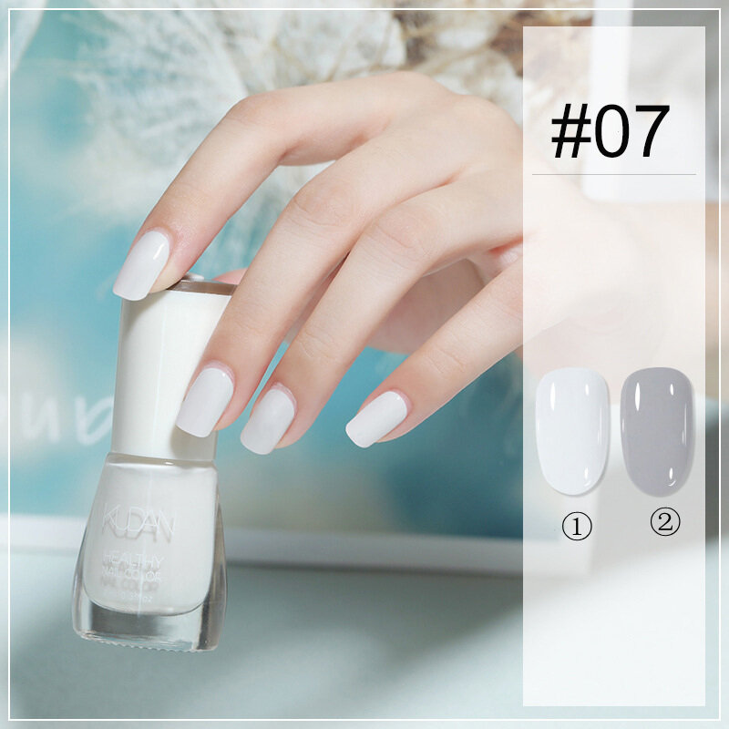New 2024 discoloration nail polish fast dry normal nail waterproof change color nail polish N072