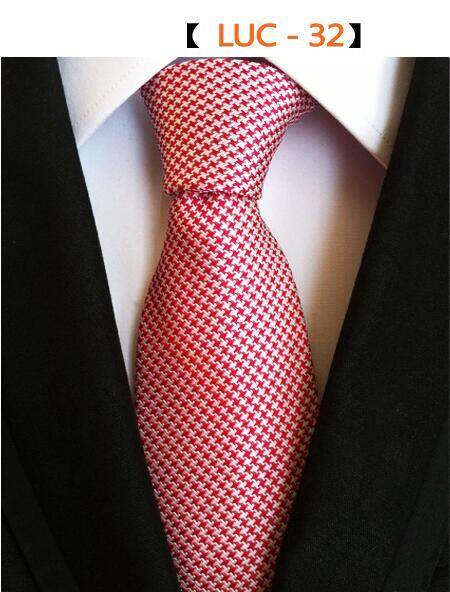 New Men39;s 8 Cm White Black Ties Purple Striped Tie Yellow Necktie Red Wedding Neck Tie For Men Formal Business Suit