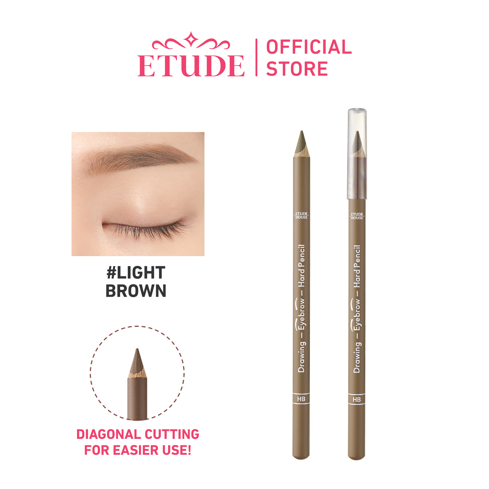 Etude House Drawing Eyebrow Hard Pencil Lazada