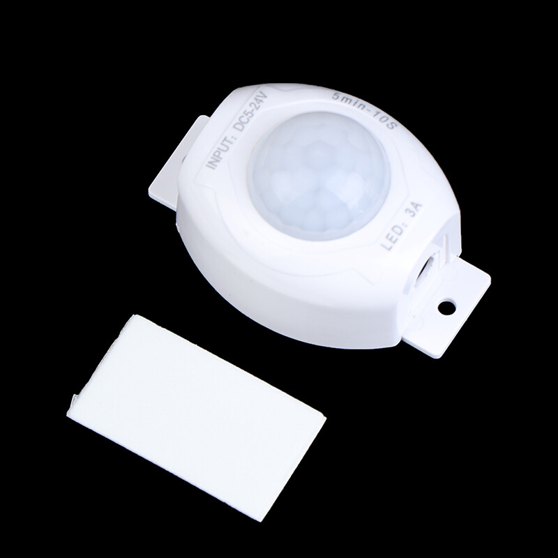 Zozo Motion Sensor DC 5V 12V Light Switch Movement Detector Activated Timer Automatic