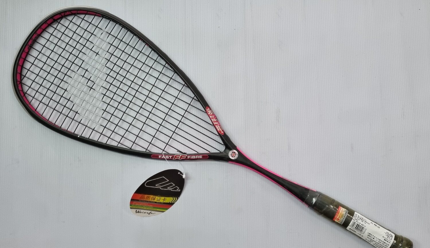 Weierfu Black Zone 130 Lightweight Squash Racket (Pink) Lazada