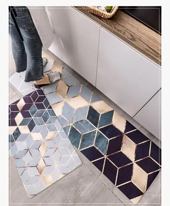 Waterproof And Oil Proof Carpets Non Slip Kitchen Rugs Floor Mats Oil Proof Carpets Non Slip Kitchen Rugs