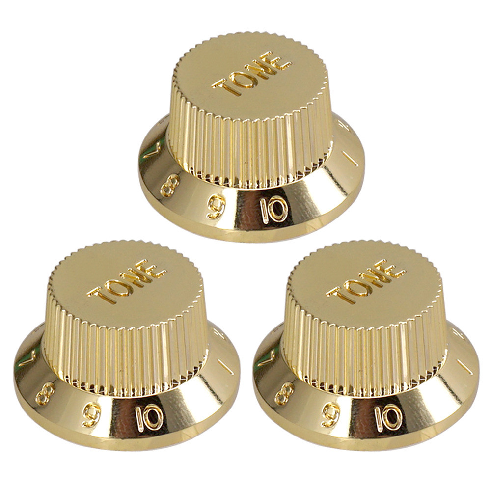 [okoogee]Electric Guitar Tone Volume Control Knobs 1 Volume/ 2 Tone Kit for ST/SQ Electric Guitar