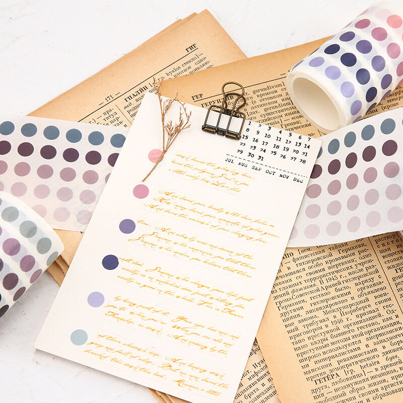 500 Nhãn Dán Mỗi Cuộn Văn Phòng Phẩm Dễ Thương, Bookmark
