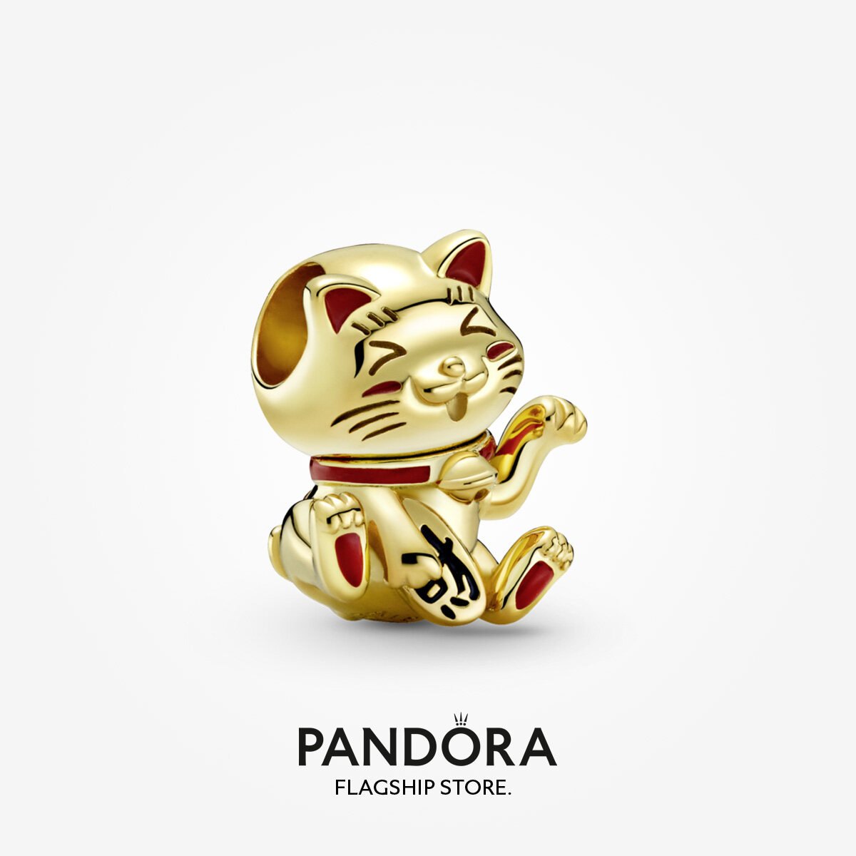 パンドラ Cute Fortune Cat Charm Amazon.com: Pandora 925 Sterling Silver Pendant Diy Mmingyu