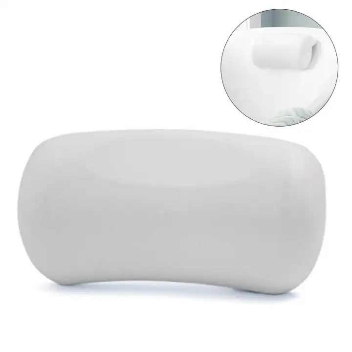 Bath Pillow Non Slip Bathtub Headrest Soft Waterproof Bath Pillows