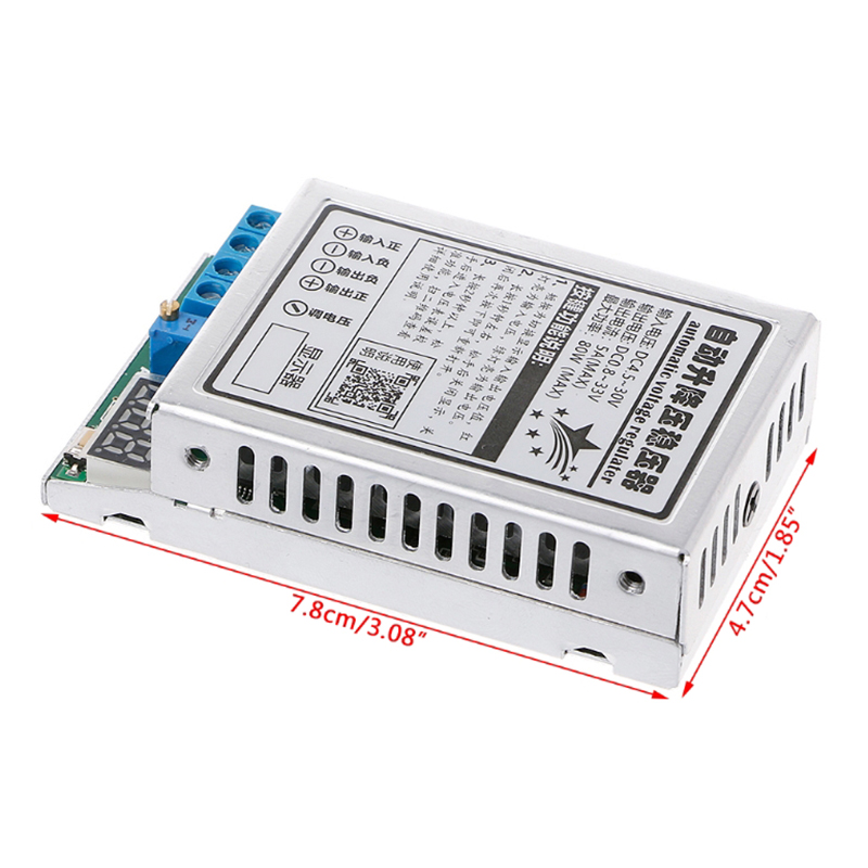 Mô-đun Nguồn Điều Chỉnh Được 5V-24V 5A/80W Với Bộ Giám Sát Điện Áp Mô-đun Tăng Áp Tự Động DC-DC