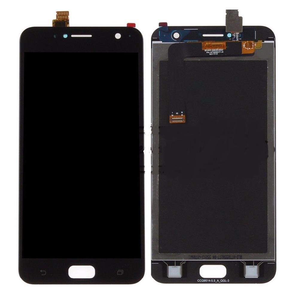 Digitizer LCD UNTUK ZenFone 4 Swafoto Ringan ZB553KL X00LD X00LDA Layar LCD Digitiser Lengkap LCD Layar Sentuh Panel Perakitan Suku Suku Cadang 5.5 Inch