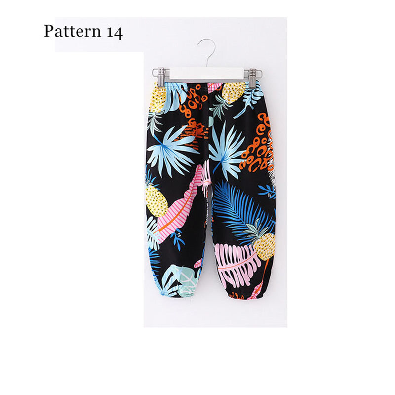 Trousers Long Pants Harem Kids Boys Girls Beach Pajama Casual Sports Summer Children Clothes