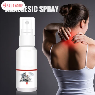 Instant Pain Relief Herbal Mist Soothes Back Muscle Pain Body Care for Knees Joints Lower Back External Use 60ML