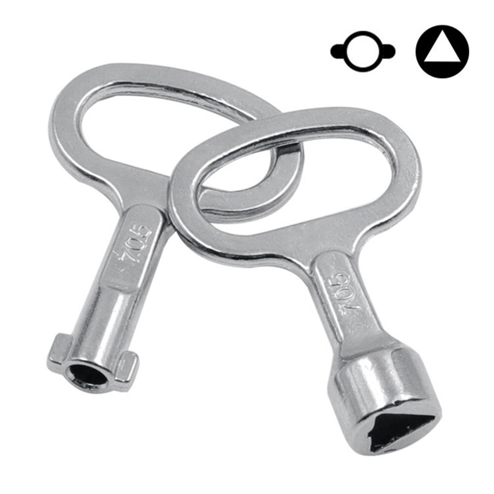 Elevator Door Lock Valve key wrench Utility Plumber Triangle For