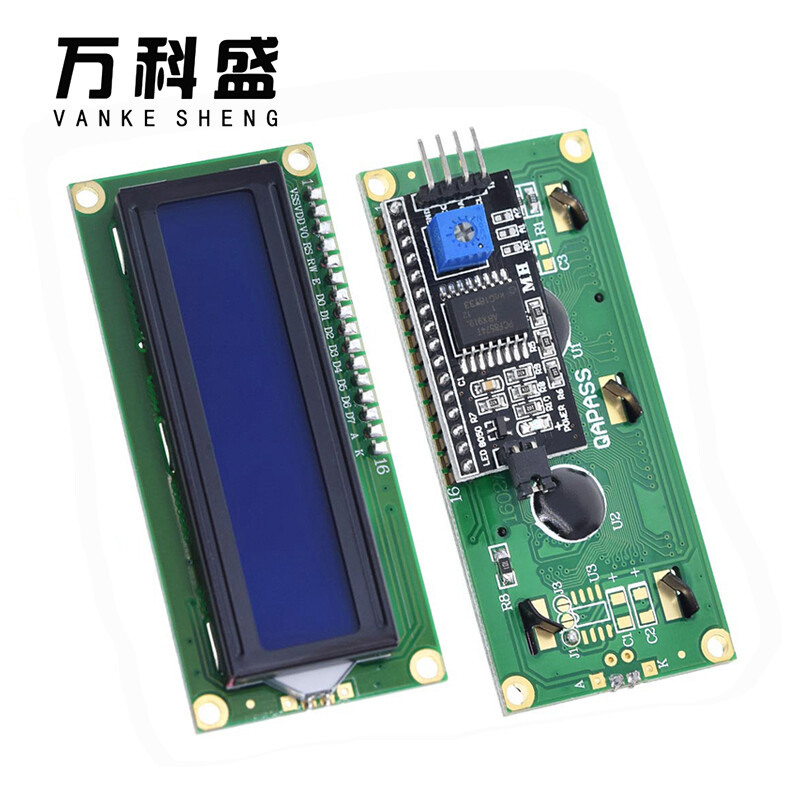 Arduino 1602 lcd iic/i2c module blue screen