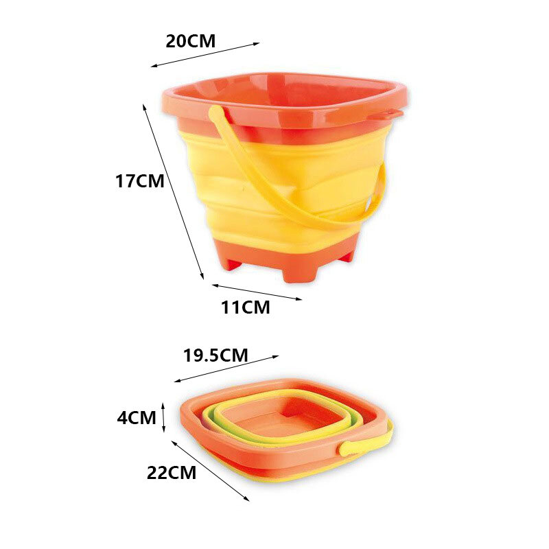 Xô chơi cát bãi biển xô đồ chơi