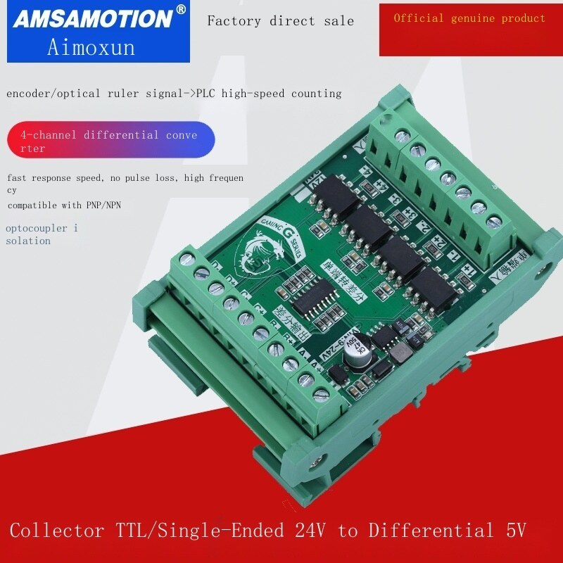 Differential To CollectorTTL To HTLDifferential To Single Ended Encoder