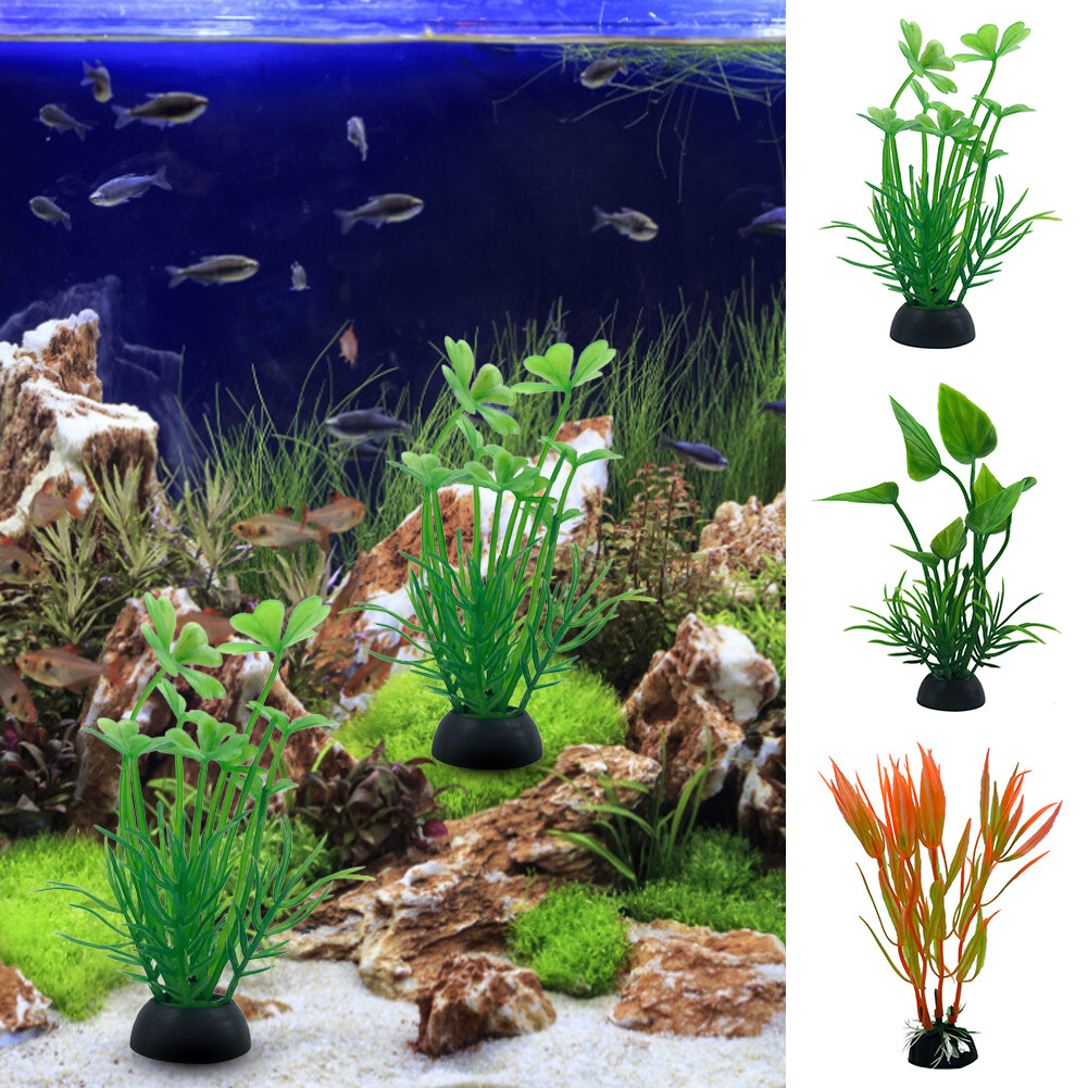 Simulation Artificial Plants Aquarium Decor Grass Water grass Ornament Plant  Tank Aquarium Grass Decoration Accessories
