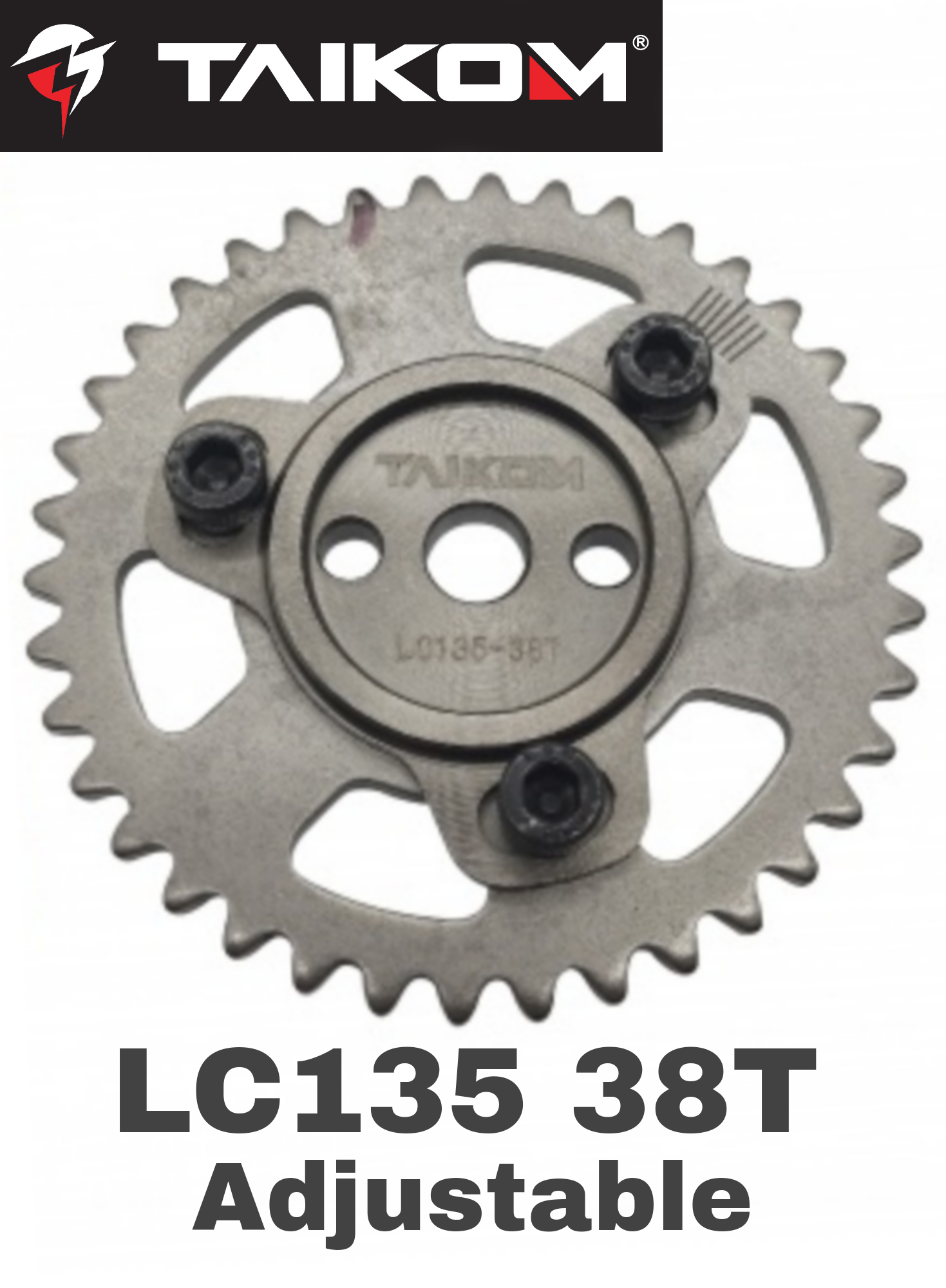TAIKOM RACING TIMING GEAR CAM GEAR ADJUSTABLE LC135 Y15 Y16 SRL110