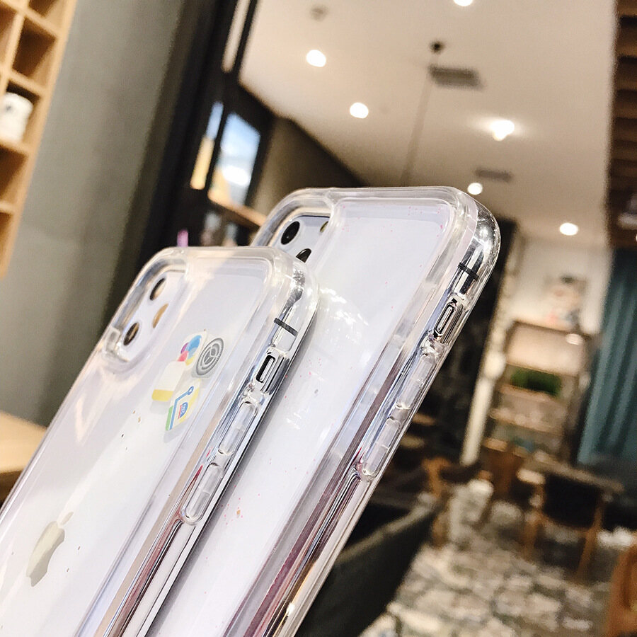 TOPZERO Ốp Lưng Điện Thoại Lấp Lánh Lấp Lánh Lấp Lánh Cho iPhone 13 Pro Max 12 11 Pro Max Ốp Lưng Cứng Cát Lún Biểu Tượng Ứng Dụng Cho iPhone 11 Pro iPhone 11 12 13 Mini