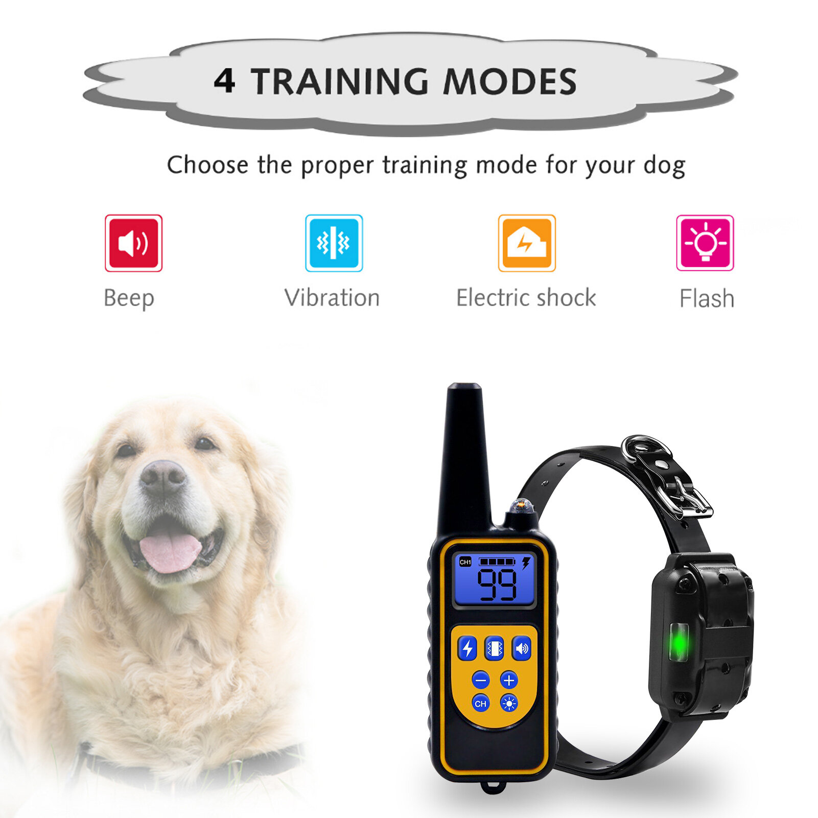 imountek dog collar
