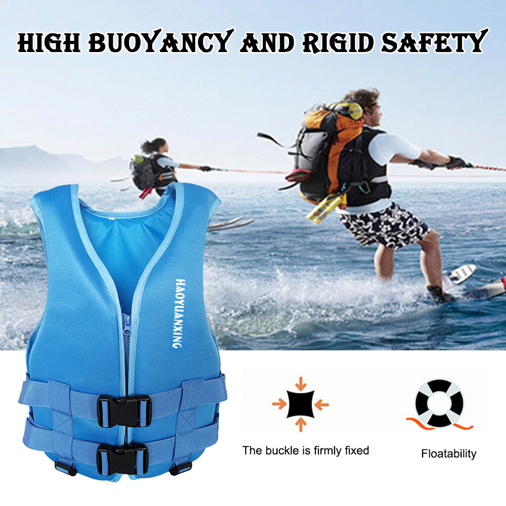 Neoprene Life Jacket for Adult Survival Swimsuit Kayak Rafting