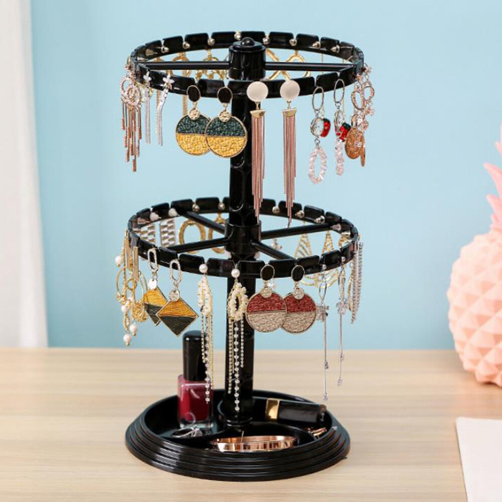 Fangfang Turnable earring storage rack large pendant earrings jewelry display board earrings jewelry rack
