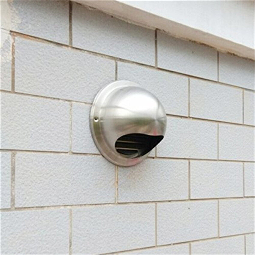 ⭐️【High Quality+In Stock】⭐Stainless Steel Wall Ceiling Air Vent Ducting Ventilation Exhaust Grille Cover Outlet Heating Cooling & Vents Cap Waterproof