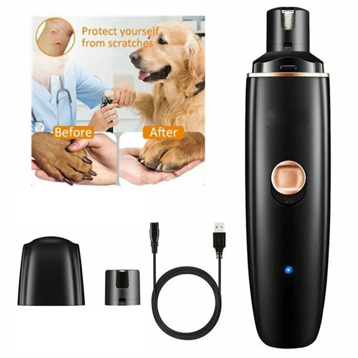 omorc dog nail grinder