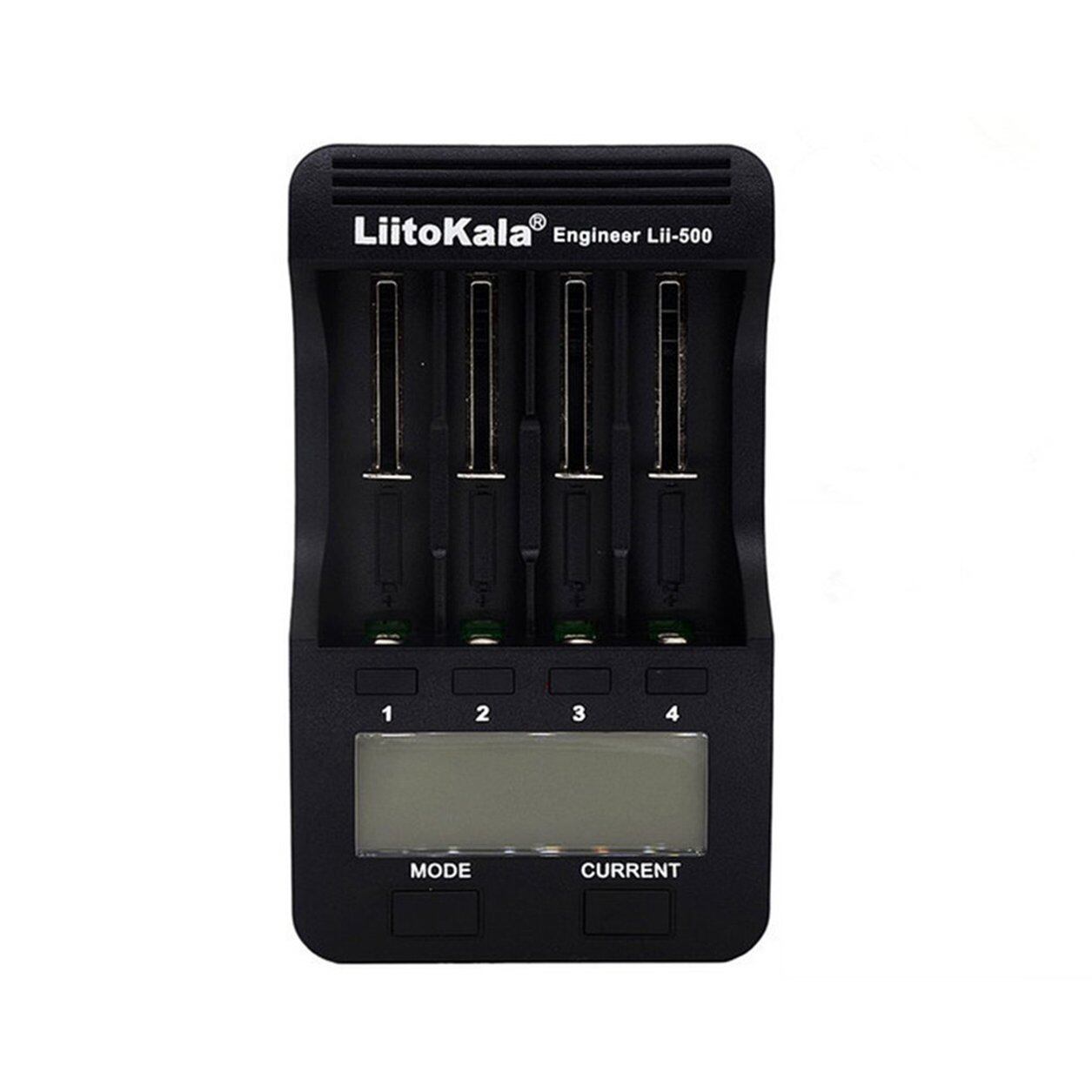Liitokala lii-500 18650 26650 21700 4-slot lcd smart universal batery charger
