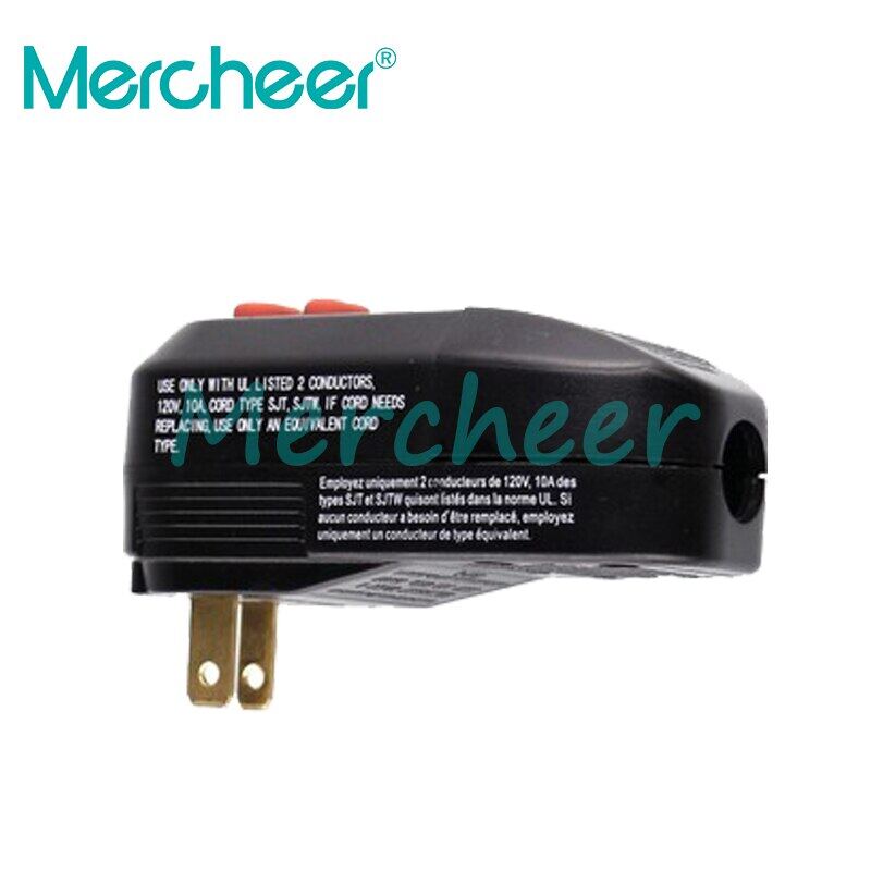 15A GFCI American electrical plug leakage protection wiring plug for