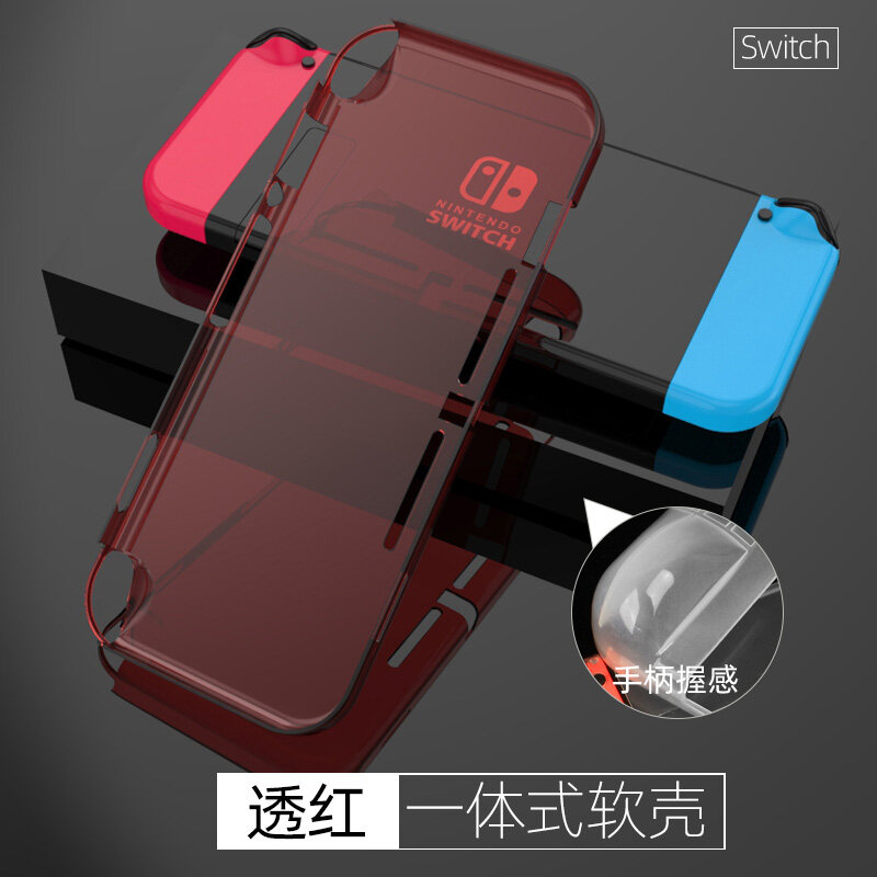 Vỏ Máy Chơi Game Nintendo Switch Bảng Điều Khiển Nintendo Bảo Vệ Vỏ Trong Suốt Bằng Pha Lê NS Gói Rocker Cap Xung Quanh Hộp, Phụ Kiện Tay Cầm Màng Cường Lực Chia Thành Một Vỏ