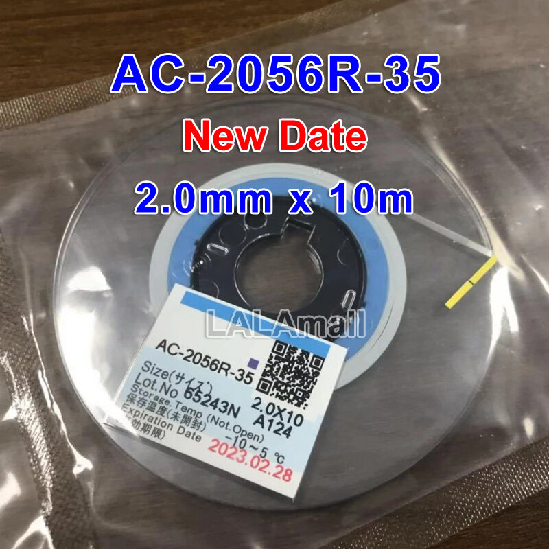 1pc new date original acf ac-2056r-35 ac2056r ac-2056r tape lcd screen repair anisotropic conductive film 2.0mm x 10m