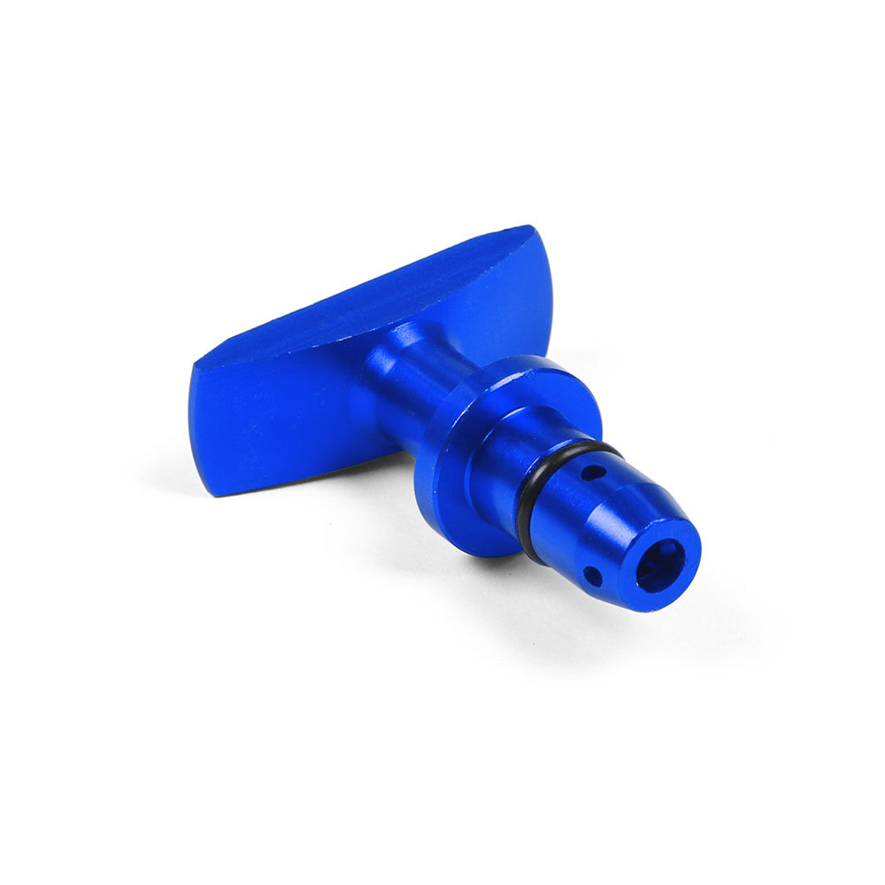 Blue Car Oil Dipstick Pull Handle Engine Oil Pullhandle Aluminum Billet Universal Automobile Replacement