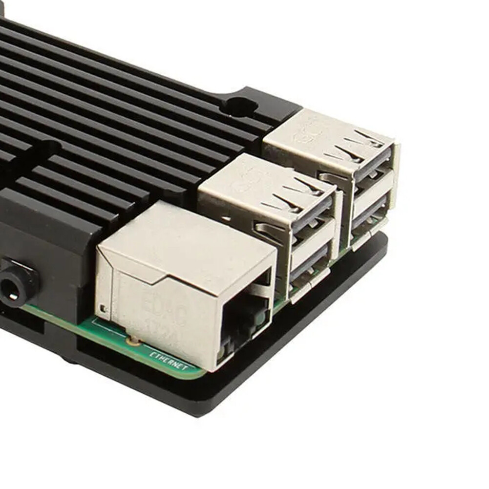 For Raspberry Pi 3 Model B B+ Aluminum Case with without Dual Cooling Fan