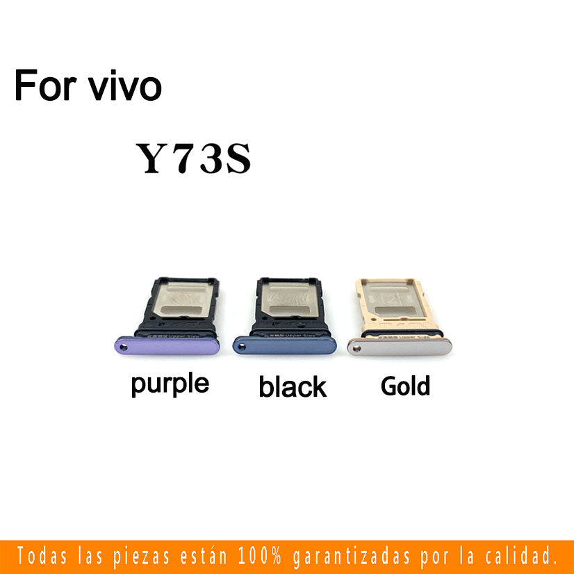 For vivo y51s / y70s / y73s sim card tray for vivo y51s y70s y73s sim card slot holder card holder reader sd slot adapter replacement part