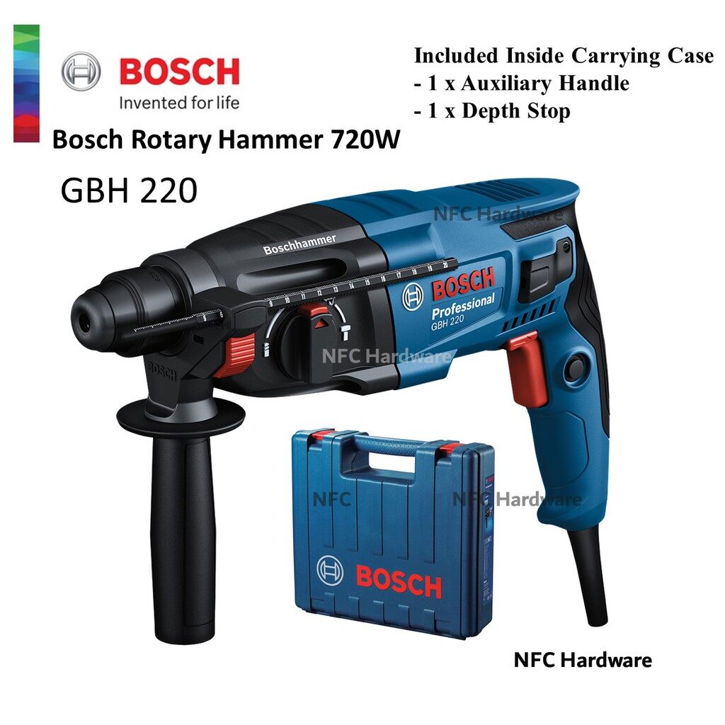 BOSCH GBH 220 Rotary Hammer 720W | Lazada