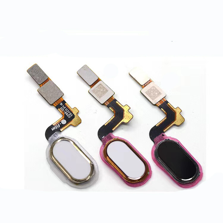 For OPPO F1S A1601 A59 Home Button Fingerprint Scanner Sensor Return Key Flex Cable touch ID Repair Parts