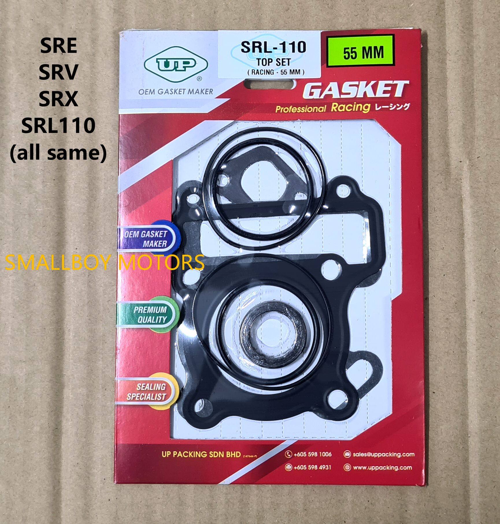 YAMAHA SRE SRV SRX RACING TOP SET GASKET 55MM HEAD BLOCK ENGINE FULL ...