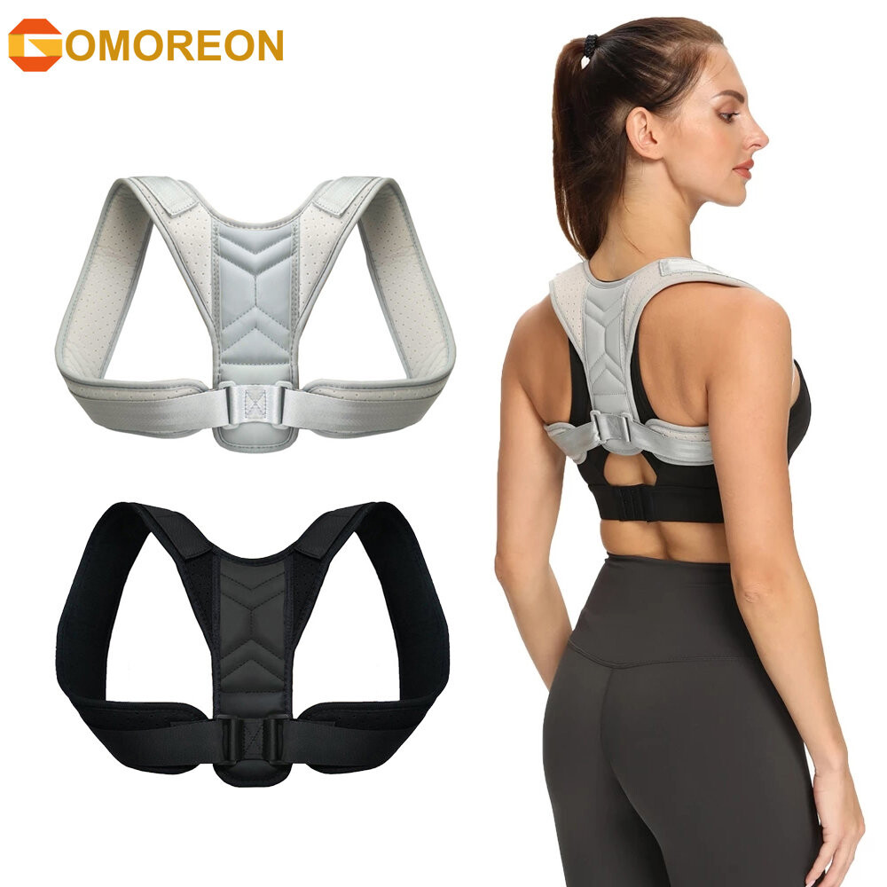 1Pcs Adjustable Posture Corrector Preventing Humpback Protection Spine Pain Relief Correction Belt Women Men Back Shoulder Support