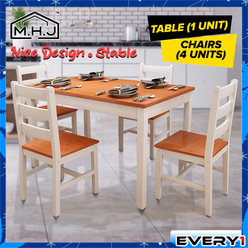 simple dining table 4 chairs