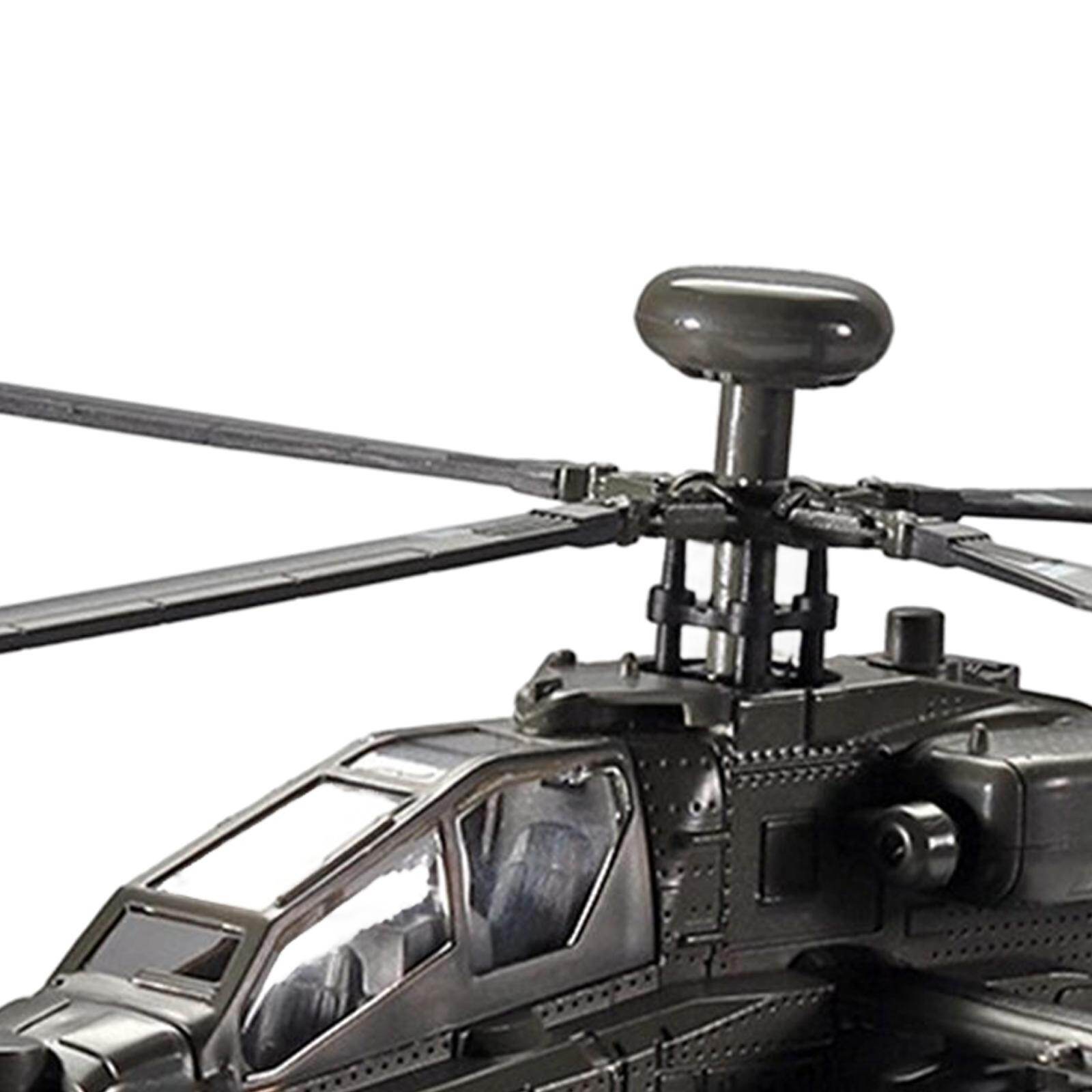 gamchiano Alloy Model Stable Durable Helicopter Model for Desktop Decor