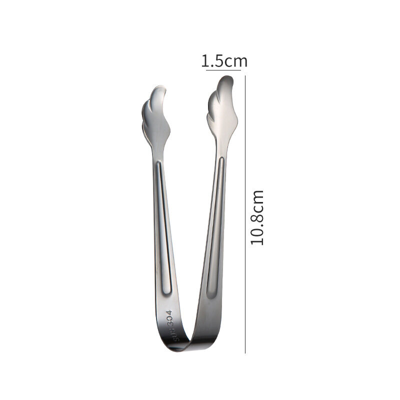 Ice Cube Clip Sugar Tong Bar Ice-cube Picker Clamp Kitchen Accessory