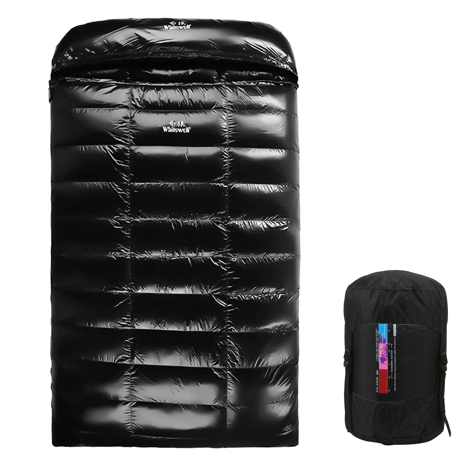 double sleeping bag compression sack