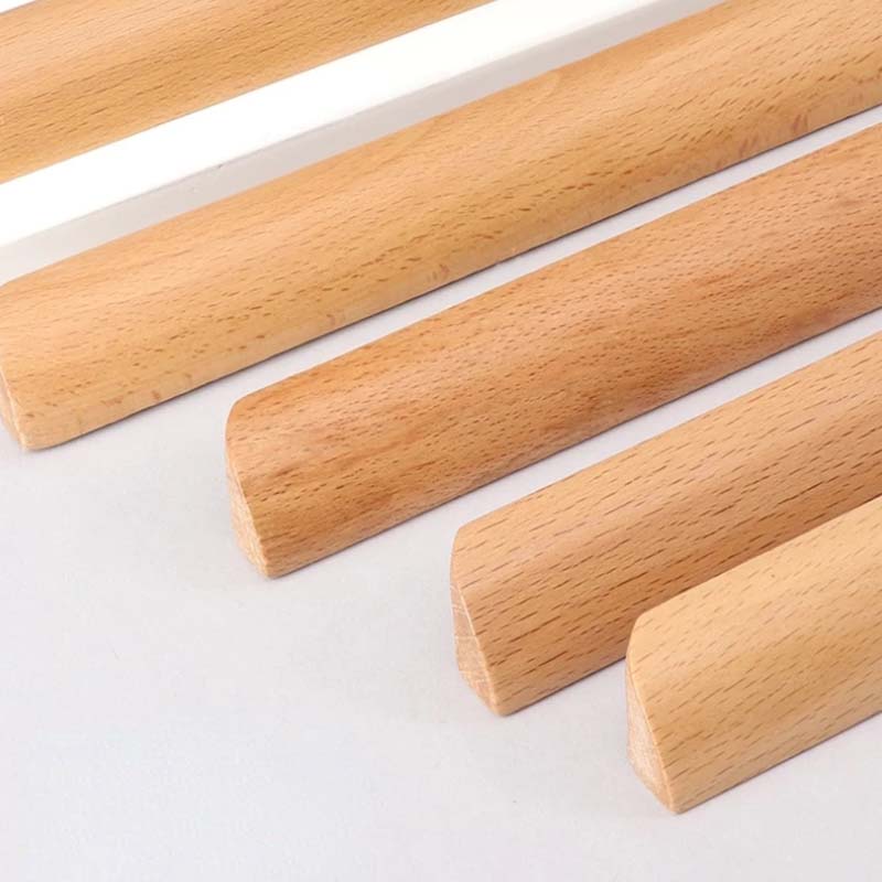 u2y7 1PC Dresser Pulls Handles Knobs Baside Beech Wooden Drawer Knobs Furniture Handles Cabinets