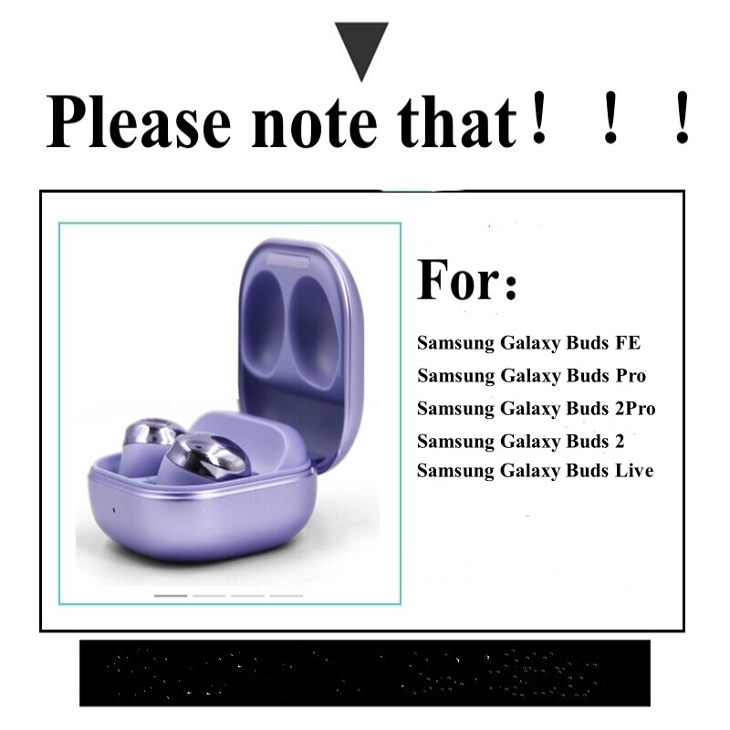 Bear Pattern for Samsung Galaxy Buds FE/Buds Live/Buds2/Buds Pro/Buds 2Pro Case Hard Shell Wireless Earphone Accessories for Samsung Galaxy Buds Pro Cover